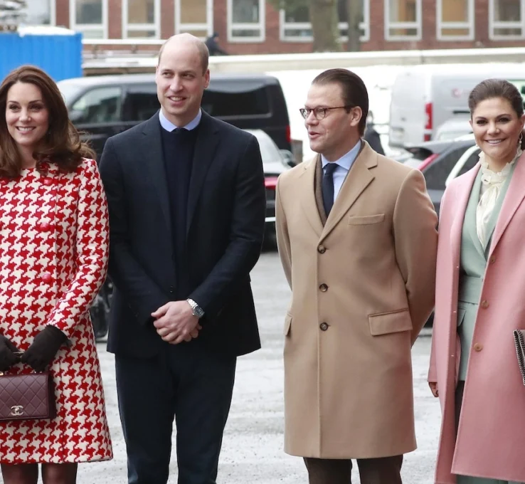 Kate, Prinz William treffen Prinz Daniel und Kronprinzessin Victoria in Schweden, 2018