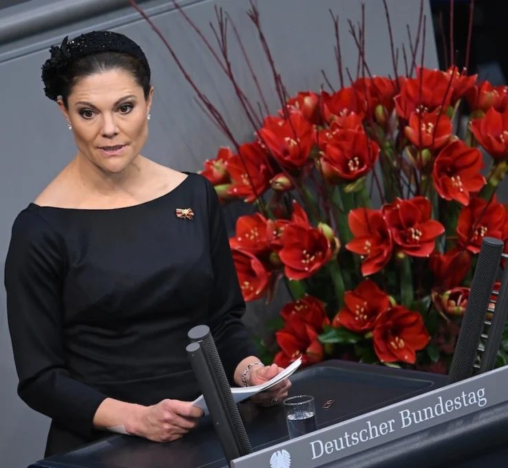 Kronprinzessin Victoria hält Rede im deutschen Bundestag