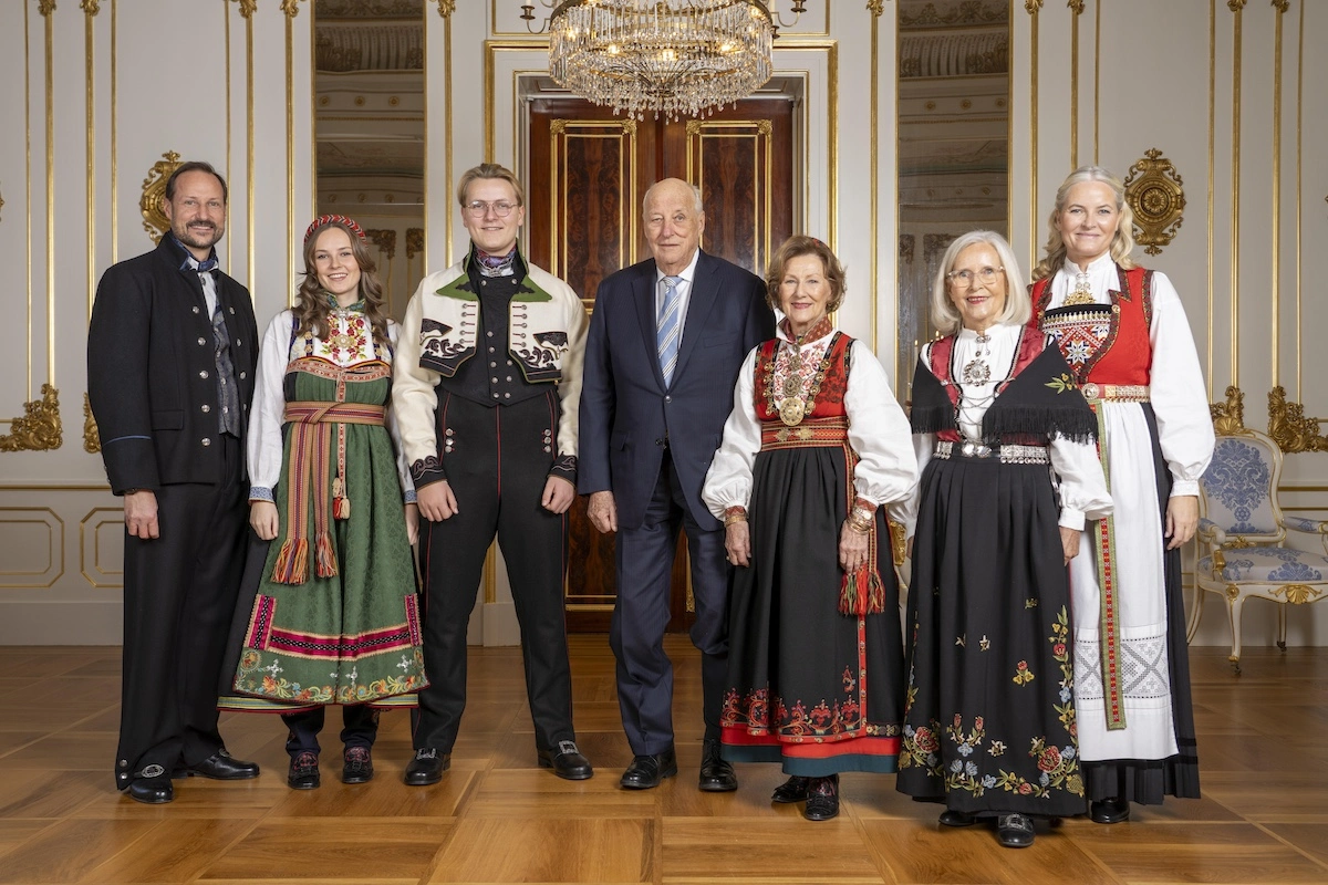 Die norwegische Königsfamilie 2023