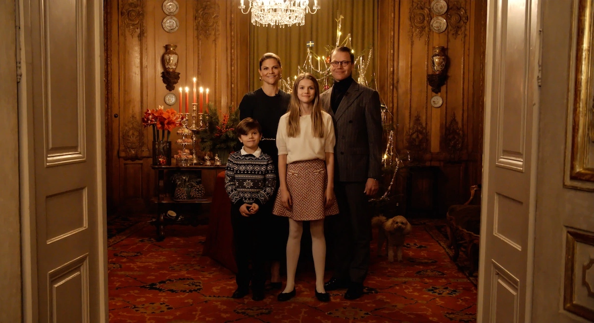 Royals in Weihnachtsstimmung: Kronprinzessin Victoria, Prinz Daniel, Prinzessin Estelle und Prinz Oscar feiern Weihnachten