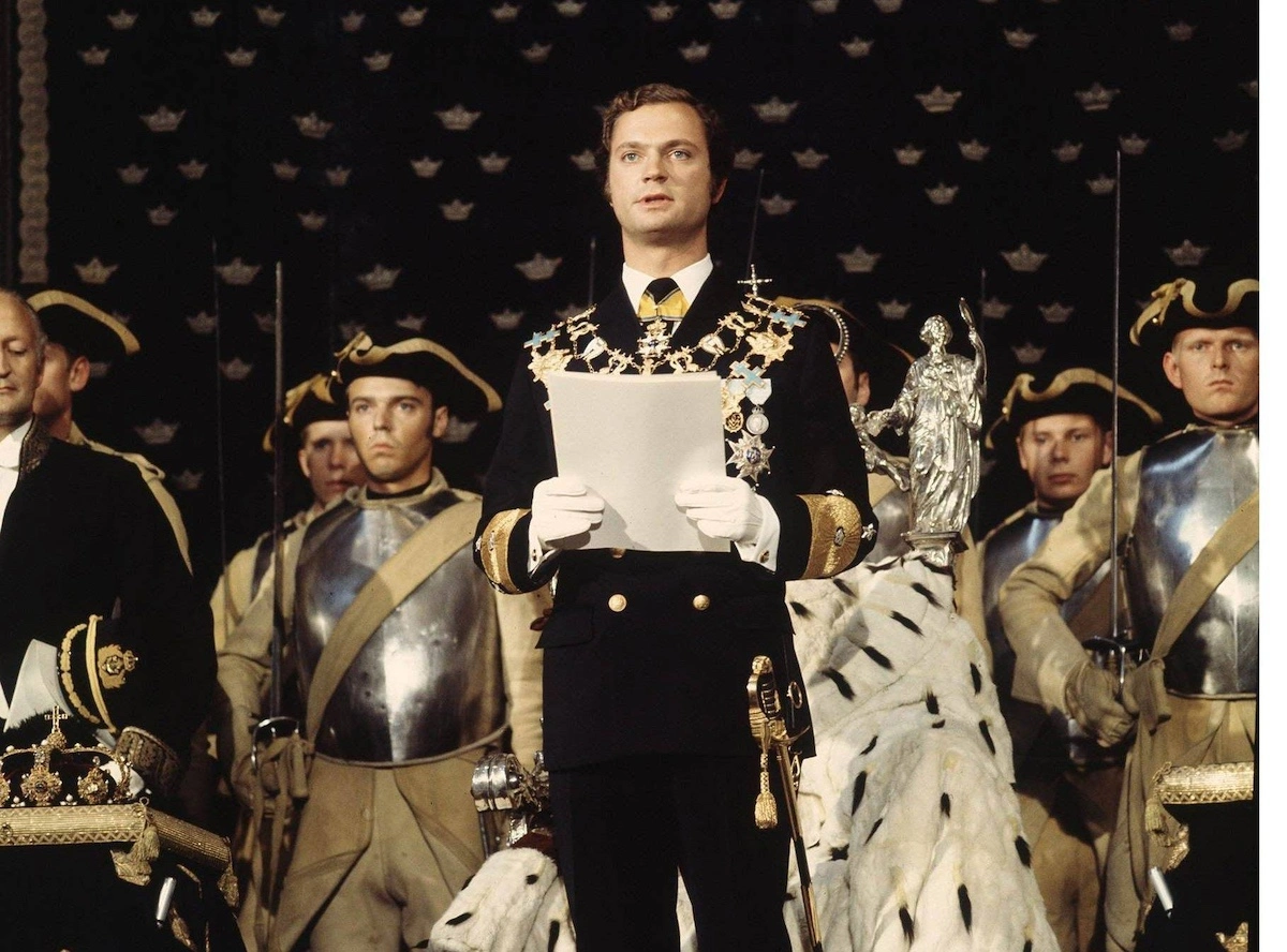 Am 15. September 1973 wird der 27-jährige Carl Gustaf neuer König von Schweden. © IMAGO / TT