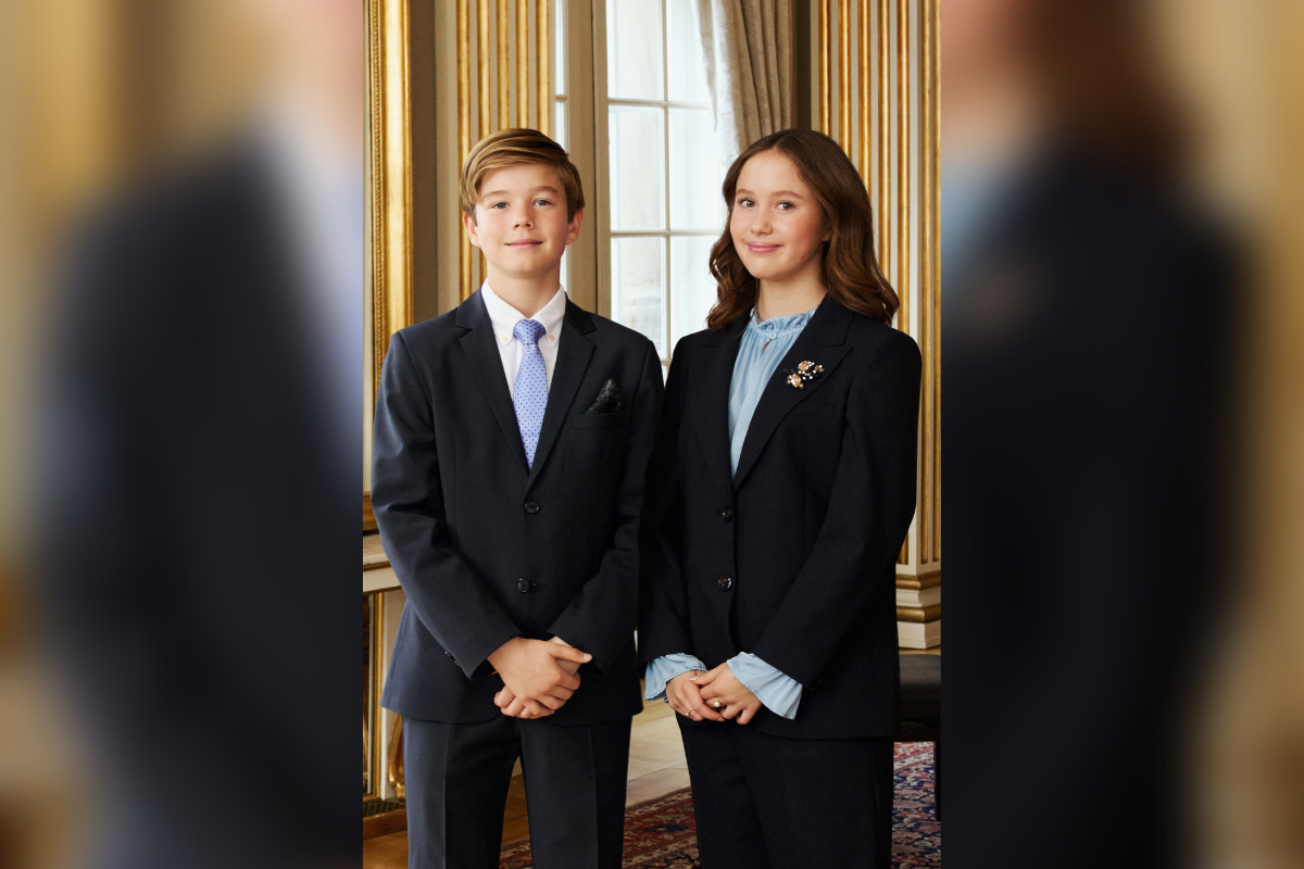 Neues Foto von Prinz Vincent und Prinzessin Josephine zum 13. Geburtstag