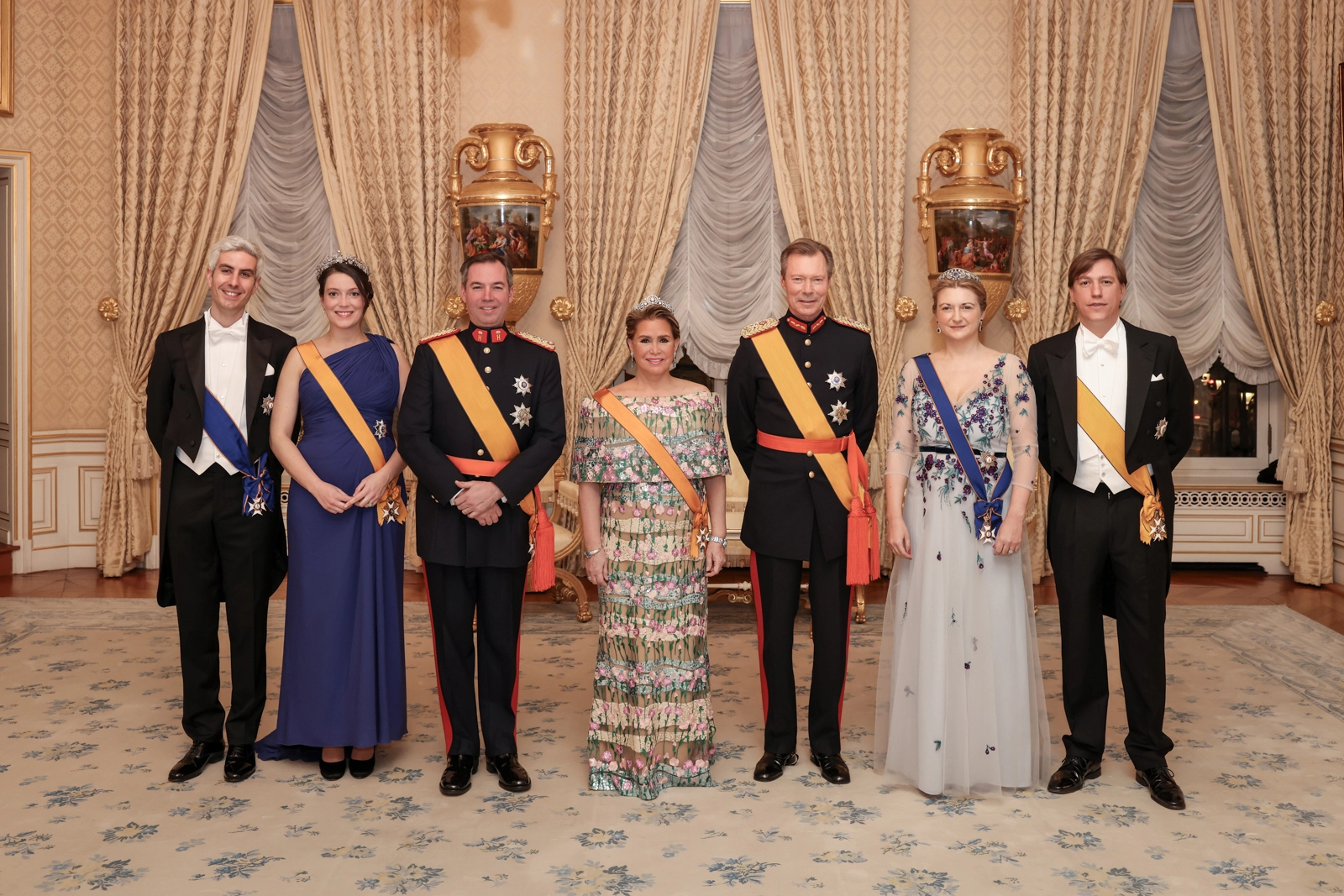 Luxemburger Royals laden zum Neujahrsempfang