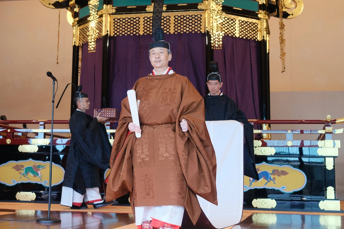 Am 22. Oktober 2019 wird Naruhito mit 59 der neue Kaiser von Japan. © IMAGO / Bruno Press