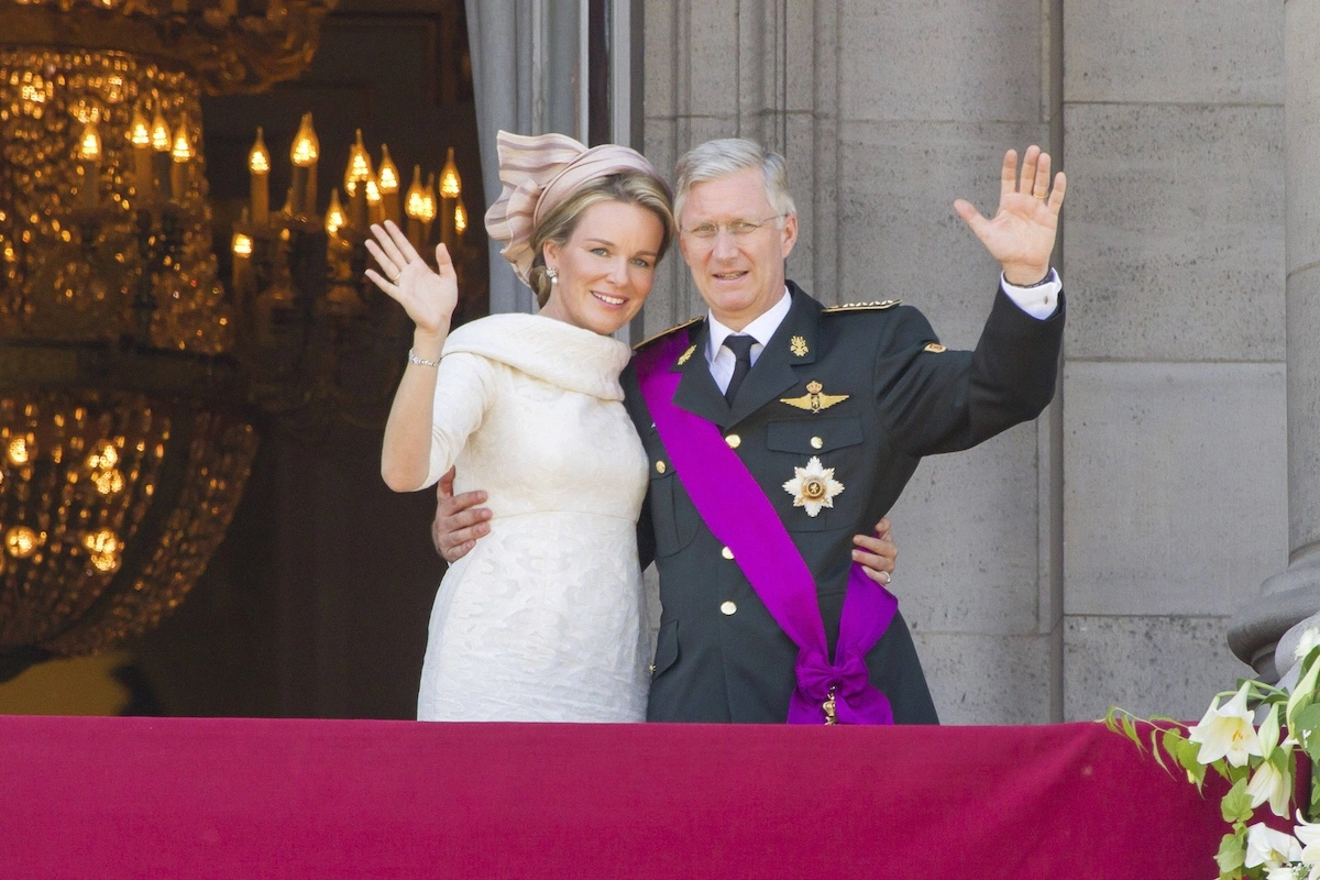 Am 21. Juli 2013, dem belgischen Nationalfeiertag, wird Philippe mit 53 Jahren neuer König. © IMAGO / Future Image
