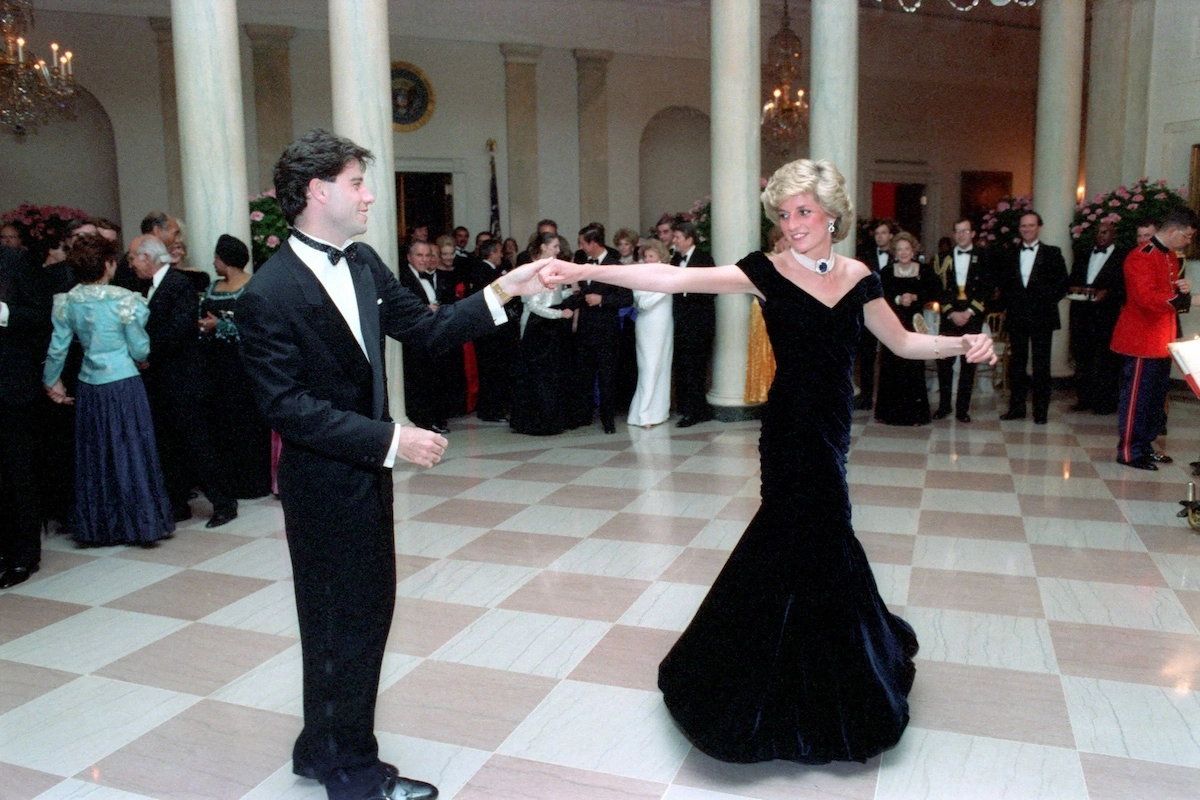 John Travolta und Prinzessin Diana