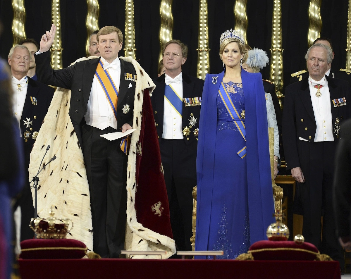 Am 30. April 2013 legt Willem-Alexander als neuer König seinen Amtseid während einer feierlichen Zeremonie ab. Er ist 46 Jahre alt. © IMAGO / Belga