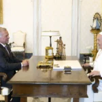 2. Mai 2024: Papst Franziskus empfängt König Abdullah von Jordanien zu einer privaten Audienz. © IMAGO / ABACAPRESS