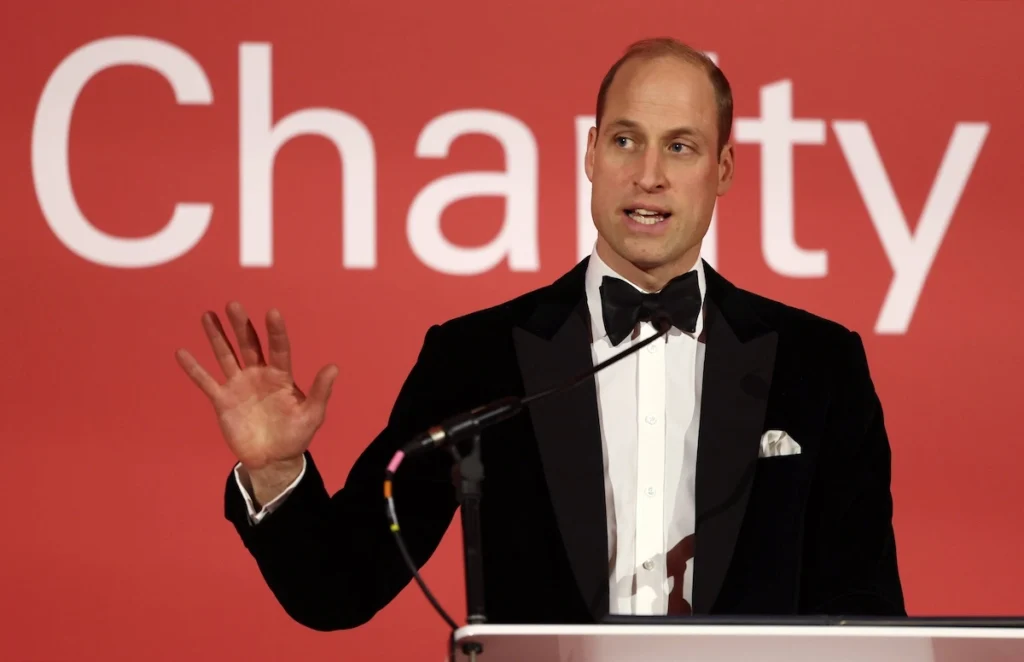 Prinz William hält Rede bei Charity Event und spricht über König Charles und Prinzessin Kate