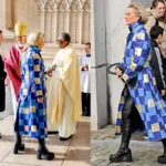 Prinzessin Mathilde geht mit diesem schrillen Outfit zur Messe in die katholische Kirche.