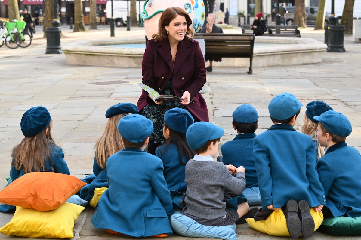 Prinzessin Eugenie liest Schulkindern in Chelsea vor