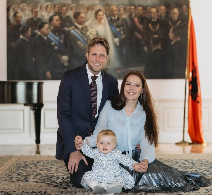 Prinz Leka und Prinzessin Elia von Albanien sollen sich Gewalt angetan haben
