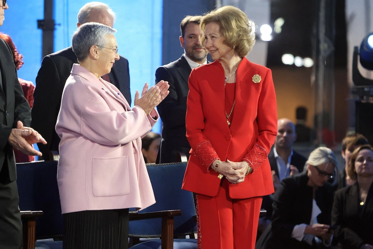 Königin Sofia hat die Goldmedaille der Autonomen Gemeinschaft der Balearen für ihr Engagement und ihre Zusammenarbeit mit verschiedenen Einrichtungen im sozialen Bereich der Balearen erhalten. © IMAGO / ABACAPRESS