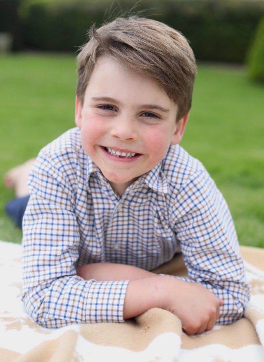 Neues Foto von Prinz Louis zum 6. Geburtstag
