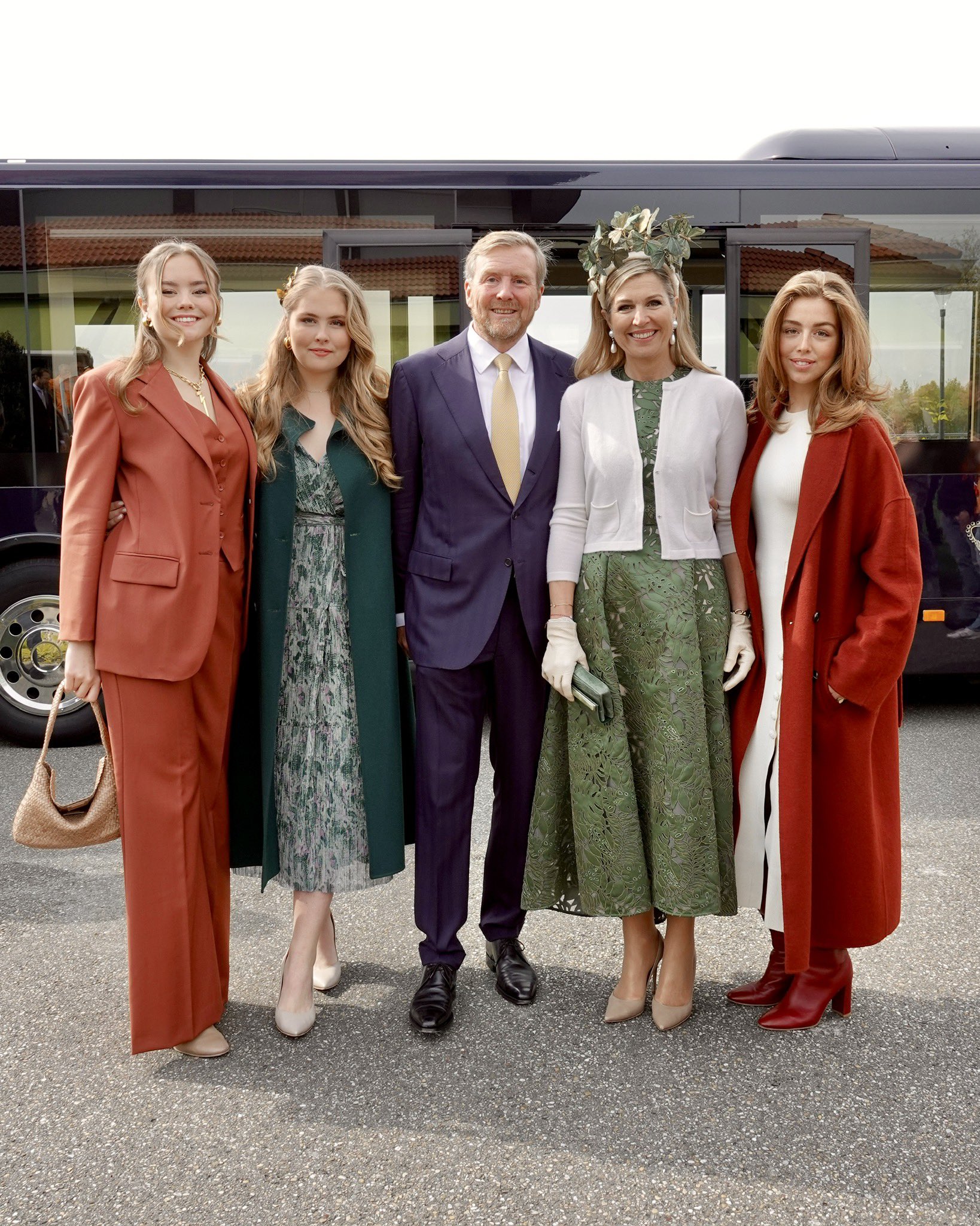 Die niederländische Königsfamilie feiert den Königstag 2024