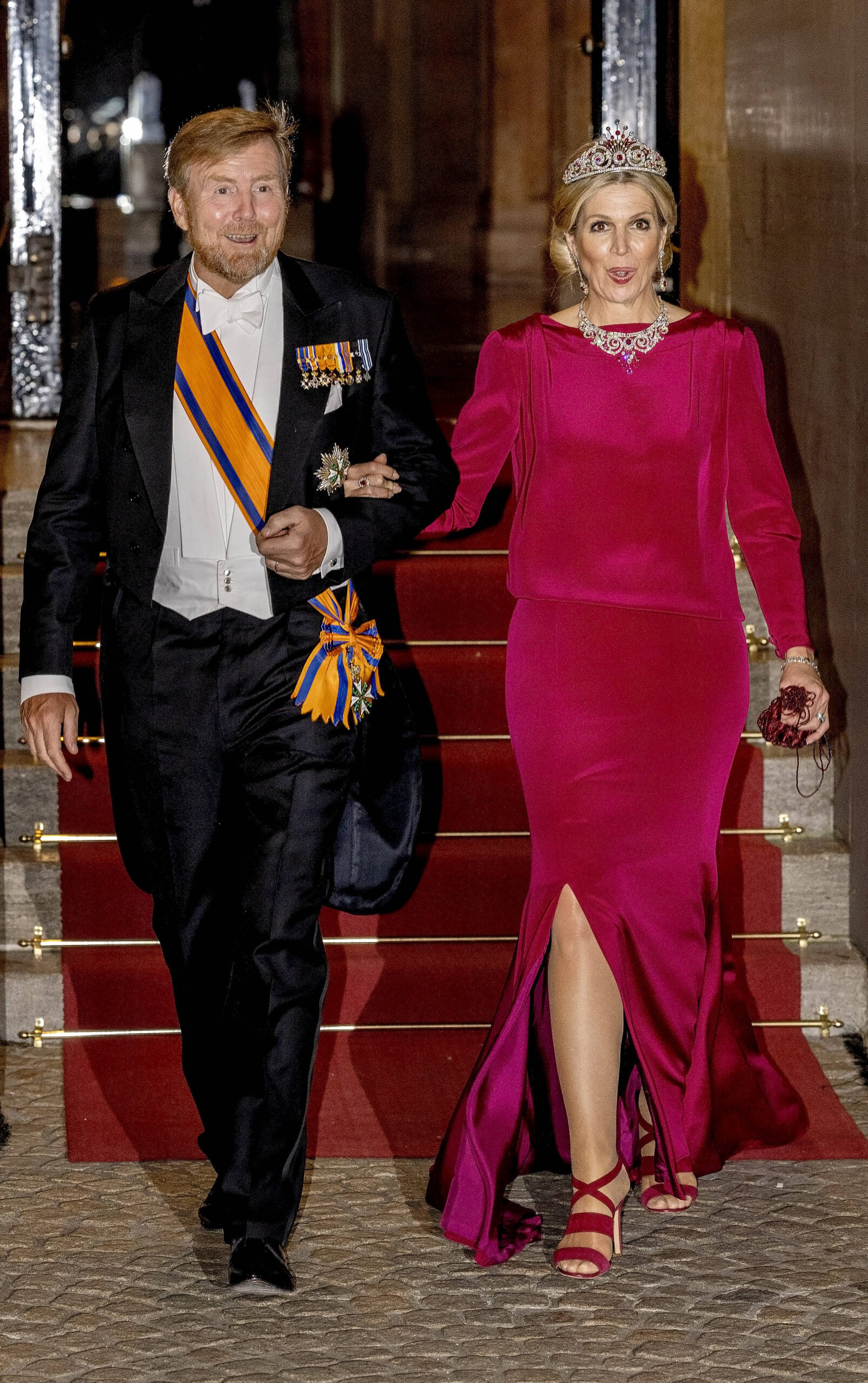 Königin Maxima und ihr rotes Kleid von Natan