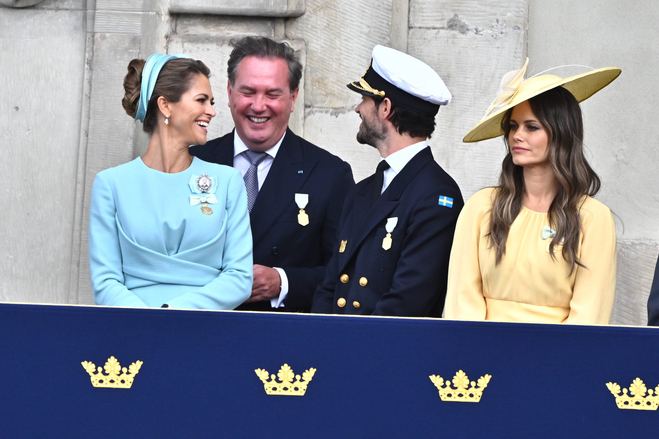 Christopher O'Neill ist zurück bei Prinzessin Madeleine in Schweden