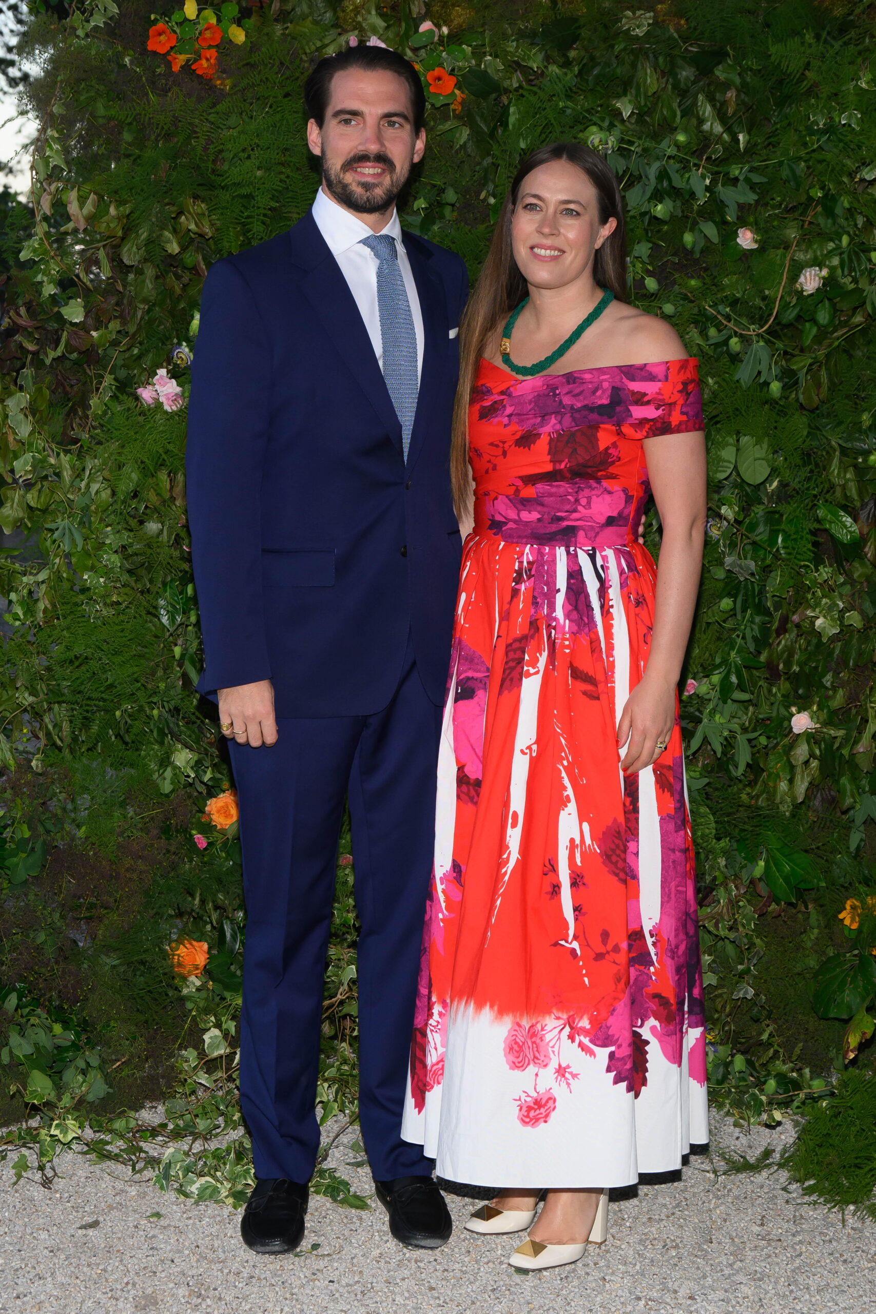 5. Juni 2024: Prinzessin Nina und Prinz Philippos besuchen die McKim Medal Gala in Rom. © picture alliance / Sipa USA | SGP