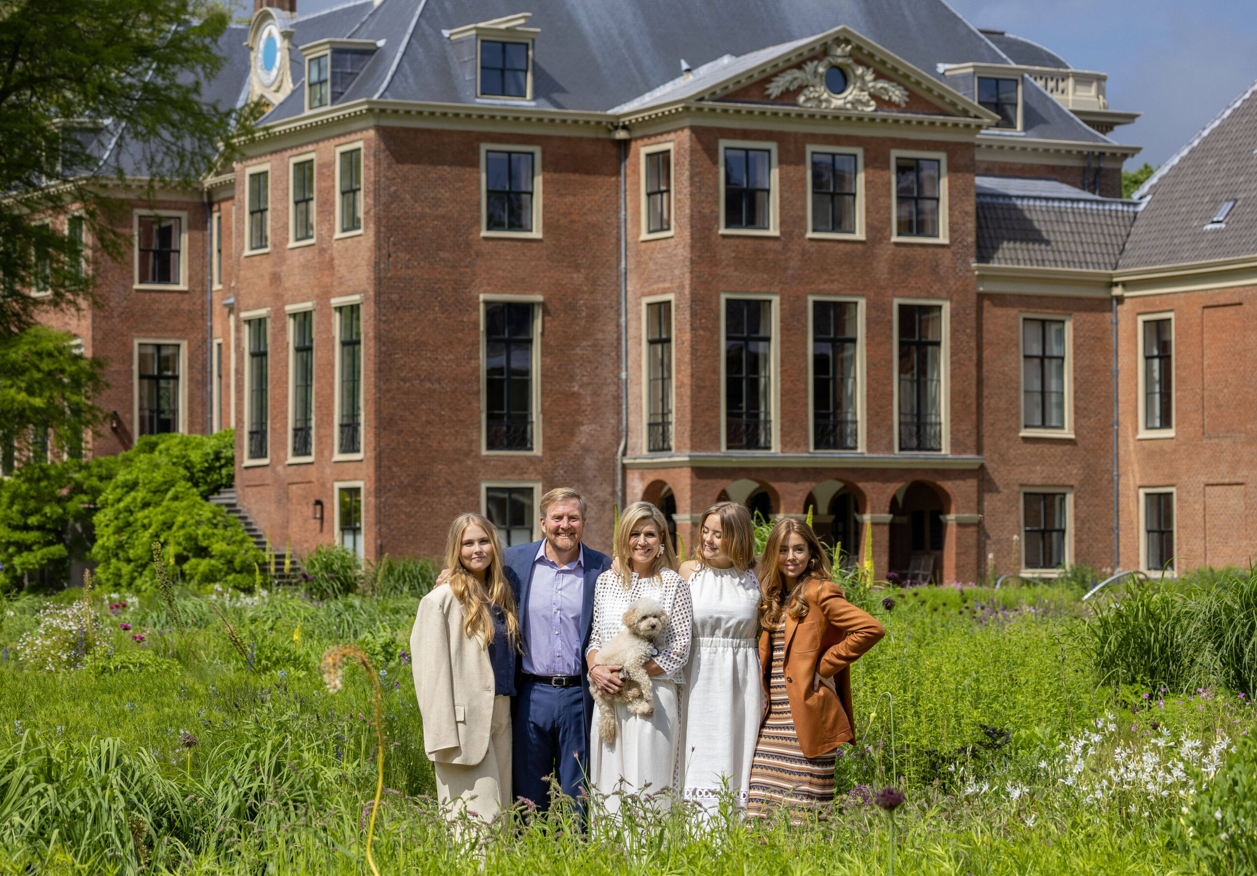 Die niederländischen Royals beim Fotocall