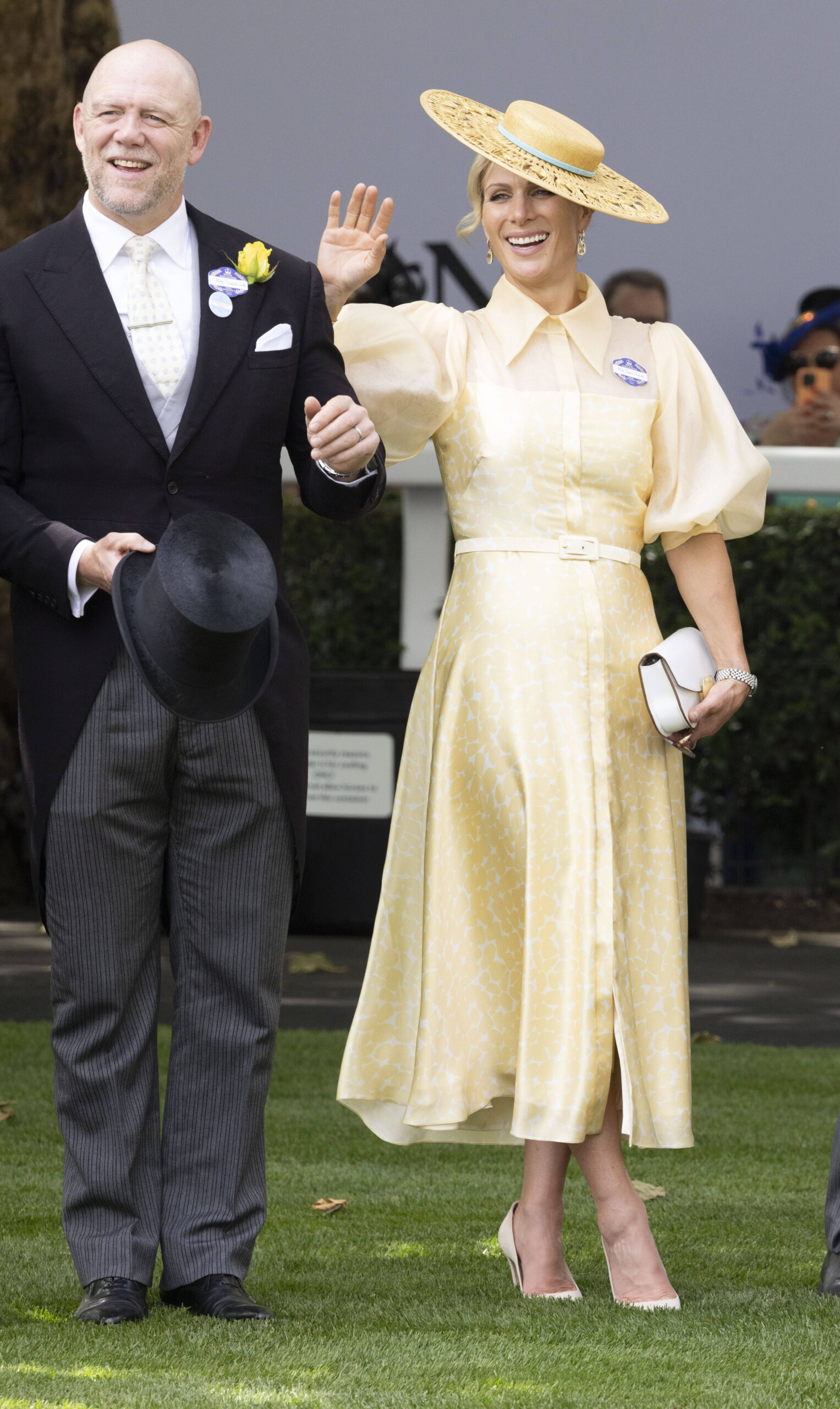 Der Look von Zara Tindall am ersten Tag von Ascot 2024