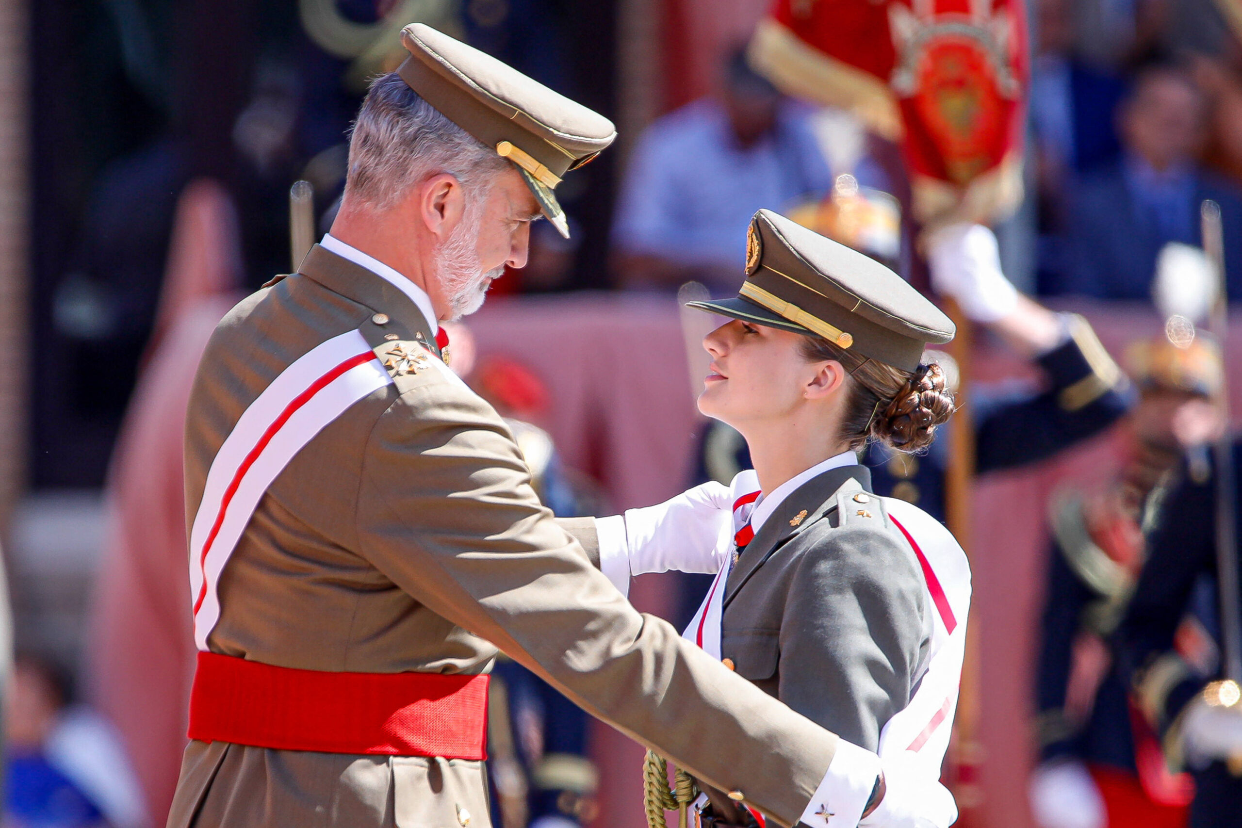 König Felipe und seine Tochter Prinzessin Leonor