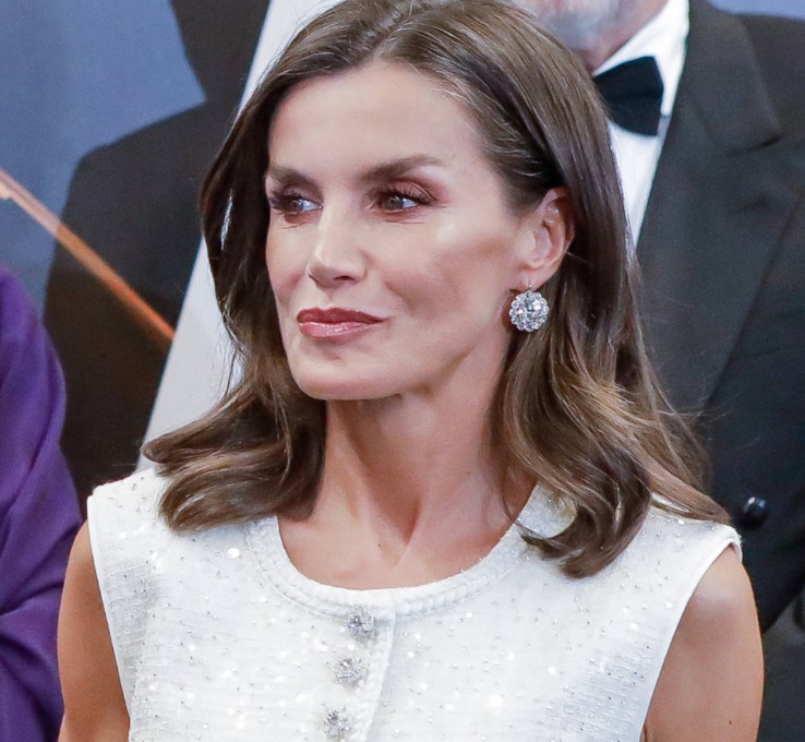 Königin Letizia zeigt kostbaren Diamant-Schmuck