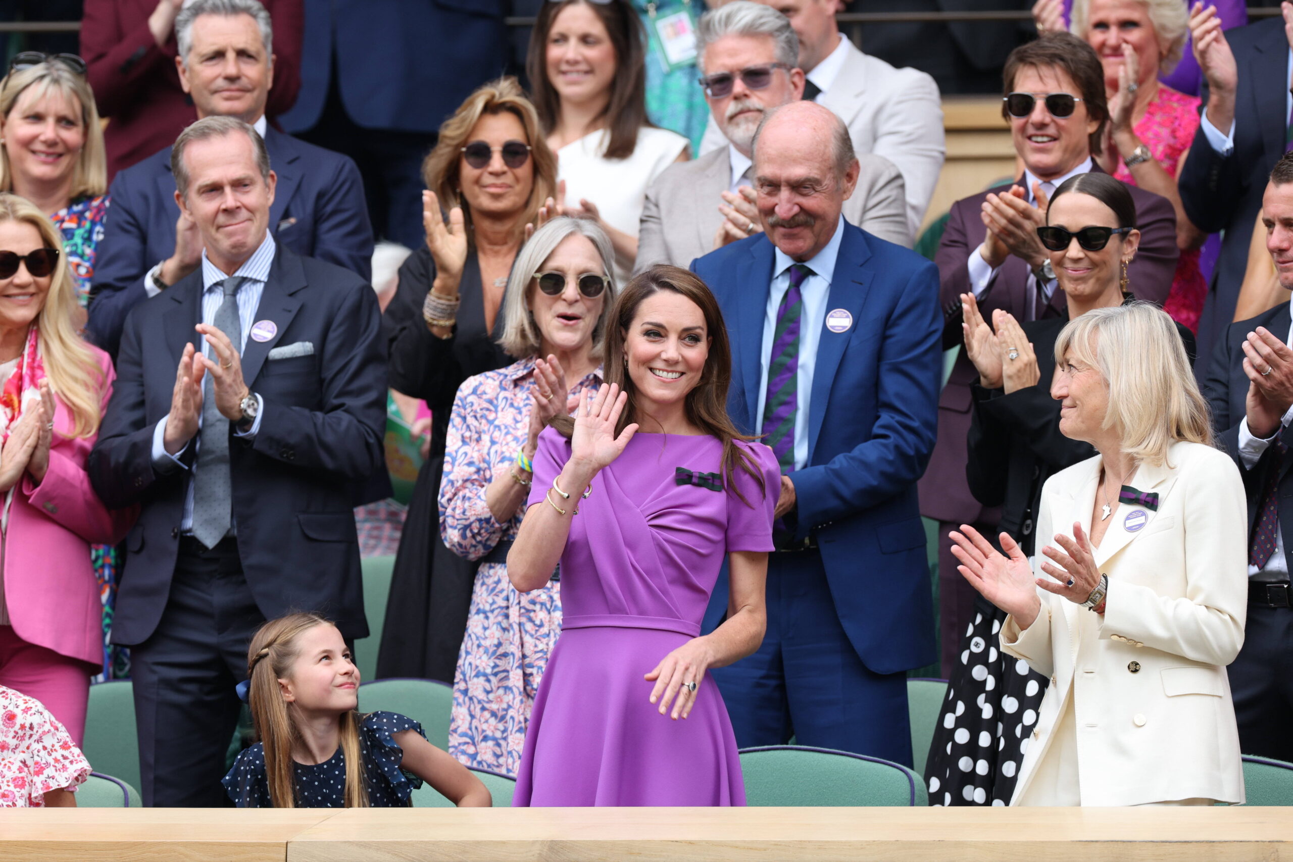 Prinzessin Kate und Prinzessin Charlotte beim Tennis-Turnier Wimbledon