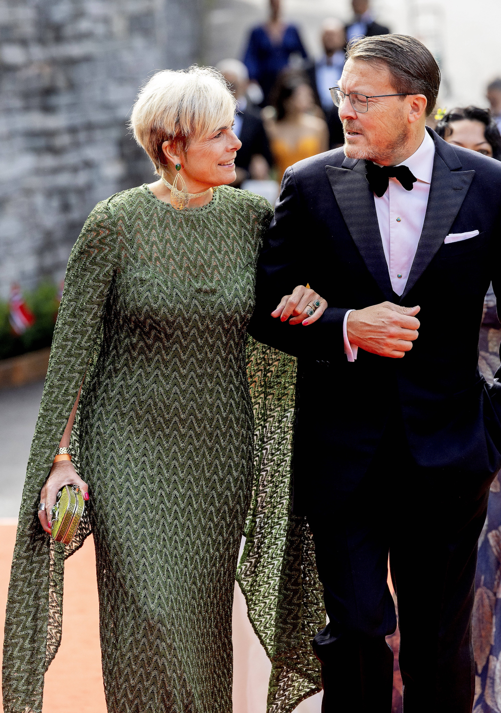 Prinzessin Laurentien und Prinz Constantijn bei der Hochzeit in Norwegen. © IMAGO / PPE