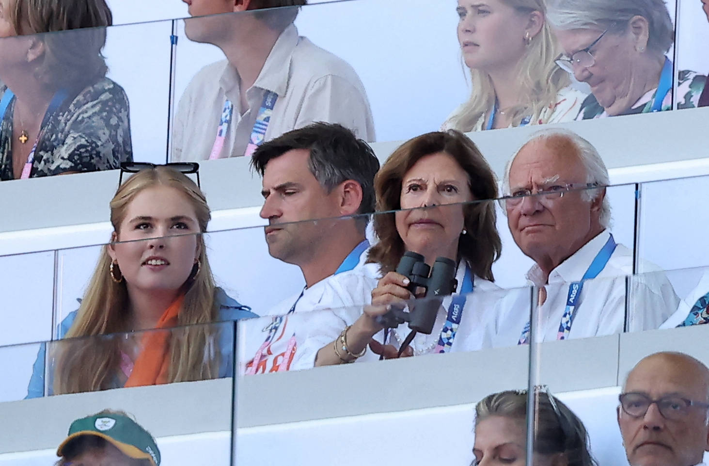 Prinzessin Amalia, Königin Silvia und König Carl Gustaf