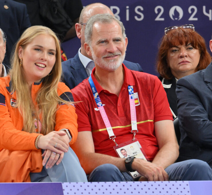 Prinzessin Amalia der Niederlande und König Felipe von Spanien bei den Olympischen Spielen