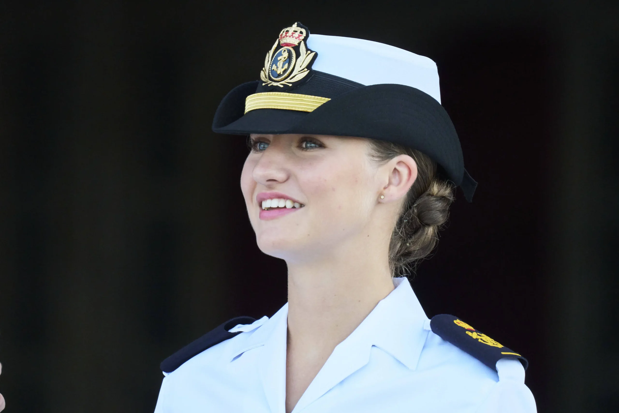 29. August 2024: Prinzessin Leonor beginnt das zweite Jahr ihrer Militärausbildung bei der Marine. © IMAGO / PPE