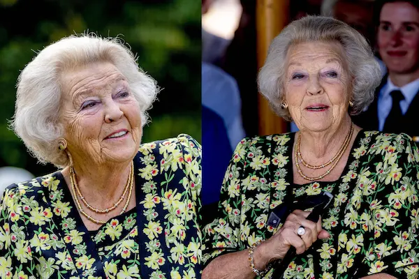 Prinzessin Beatrix bei einem Termin in Den Haag