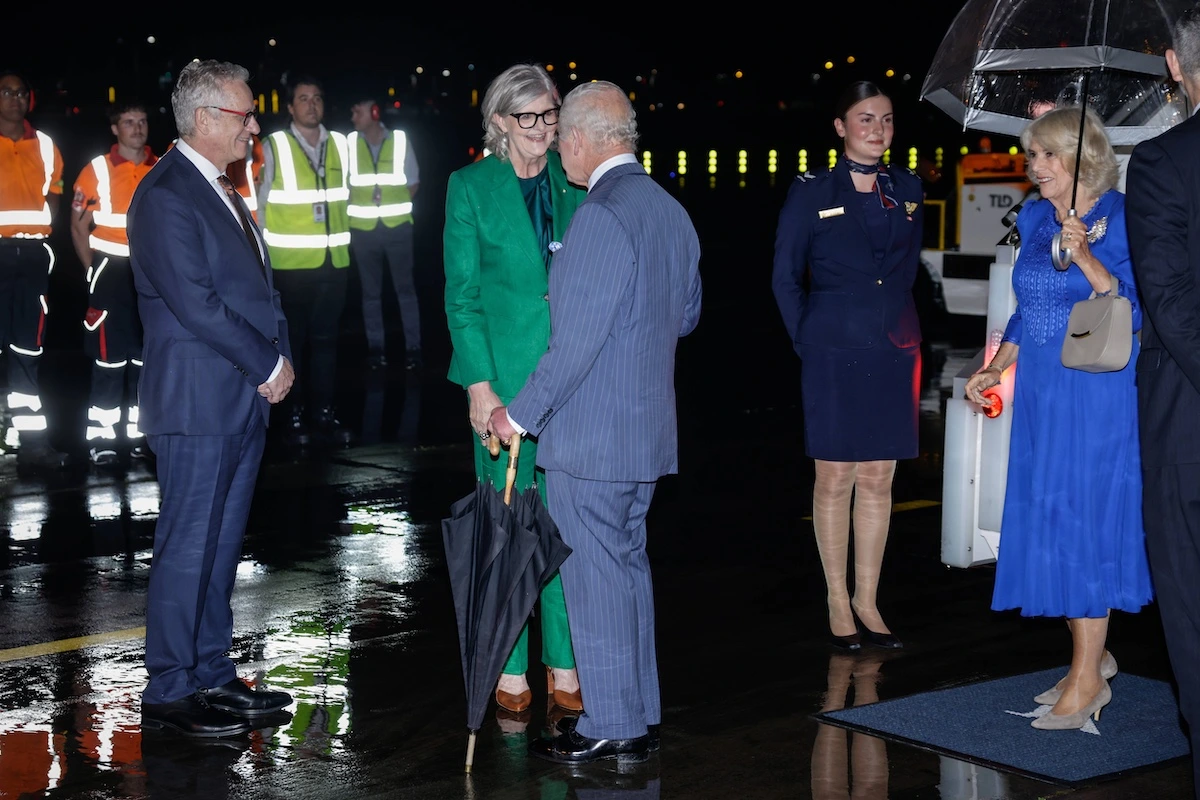 Ankunft von Charles und Camilla in Sydney