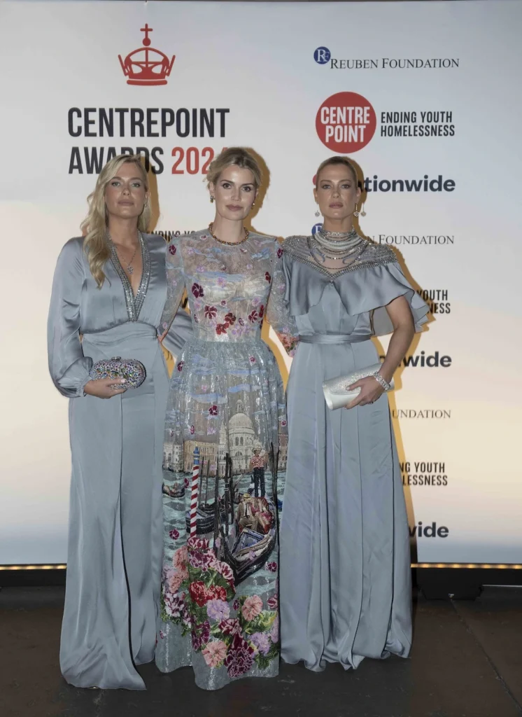 Lady Kitty Spencer mit den Zwillingen Lady Eliza und Lady Amelia Spencer