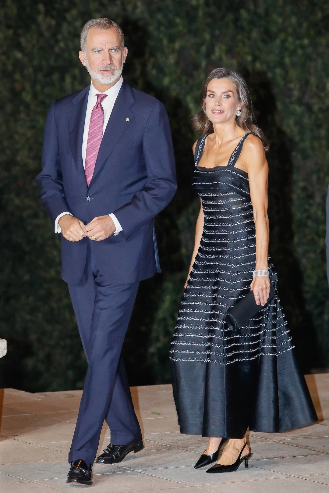 Letizia von Spanien und König Felipe am 15. Oktober 2024