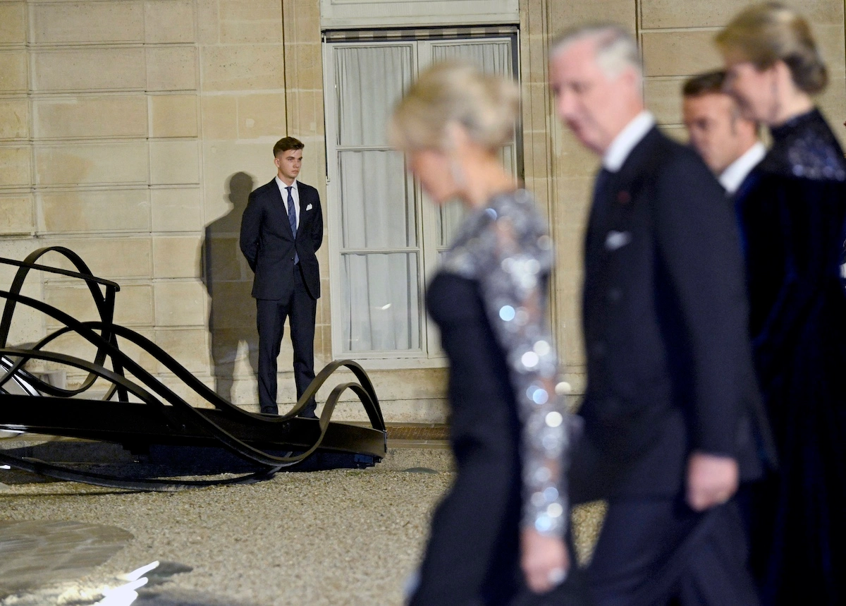 Prinz Gabriel beim Staatsdinner