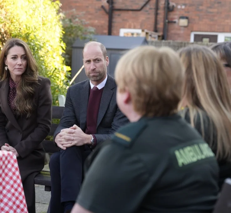 Prinzessin Kate und Prinz William sprechen mit Betroffenen der Southport Messerattacke.