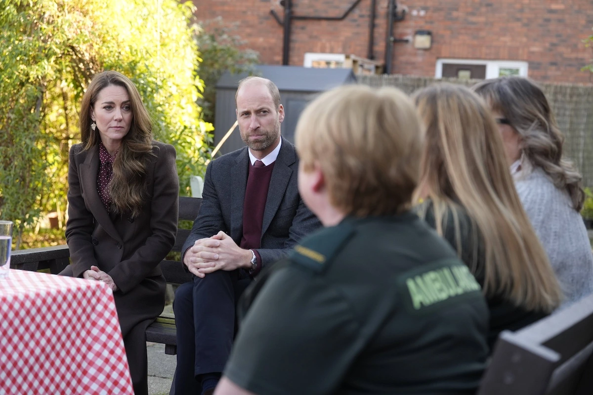 Prinzessin Kate und Prinz William sprechen mit Betroffenen der Southport Messerattacke.