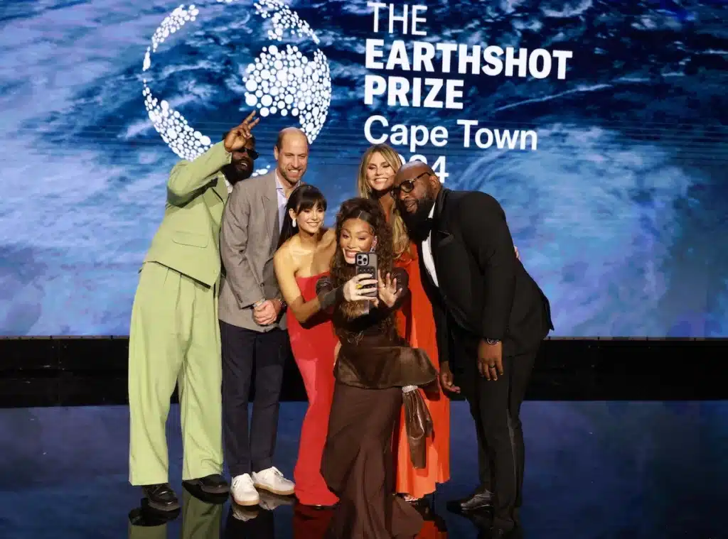 Prinz William und Heidi Klum bei der Earthshot Prize-Verleihung in Kapstadt