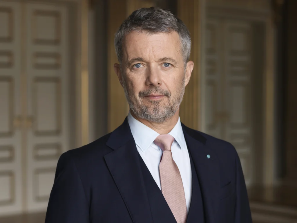 König Frederik von Dänemark auf einem neuen offiziellen Porträt