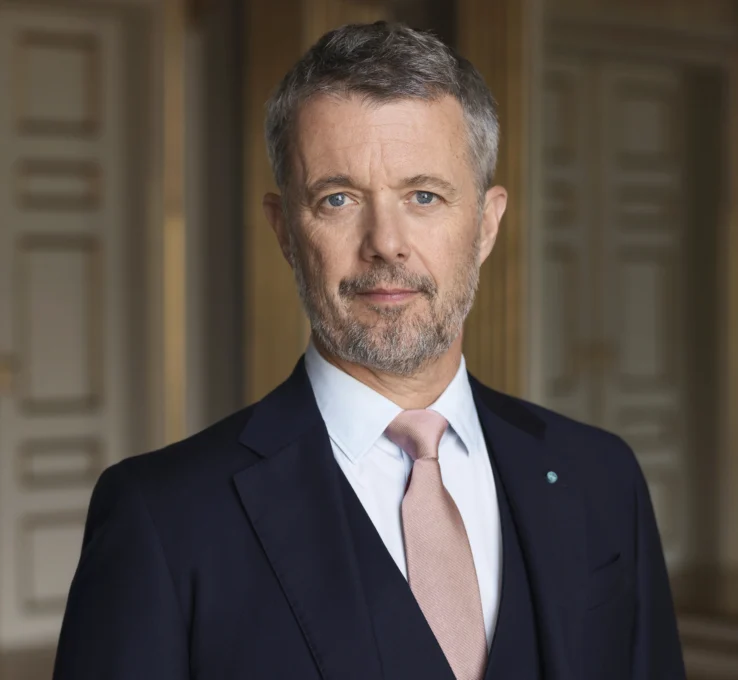 König Frederik von Dänemark auf einem neuen offiziellen Porträt