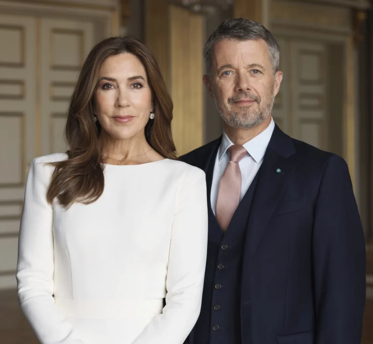 Das dänische Königspaar Mary und Frederik zeigt sich gemeinsam auf einem neuen Foto