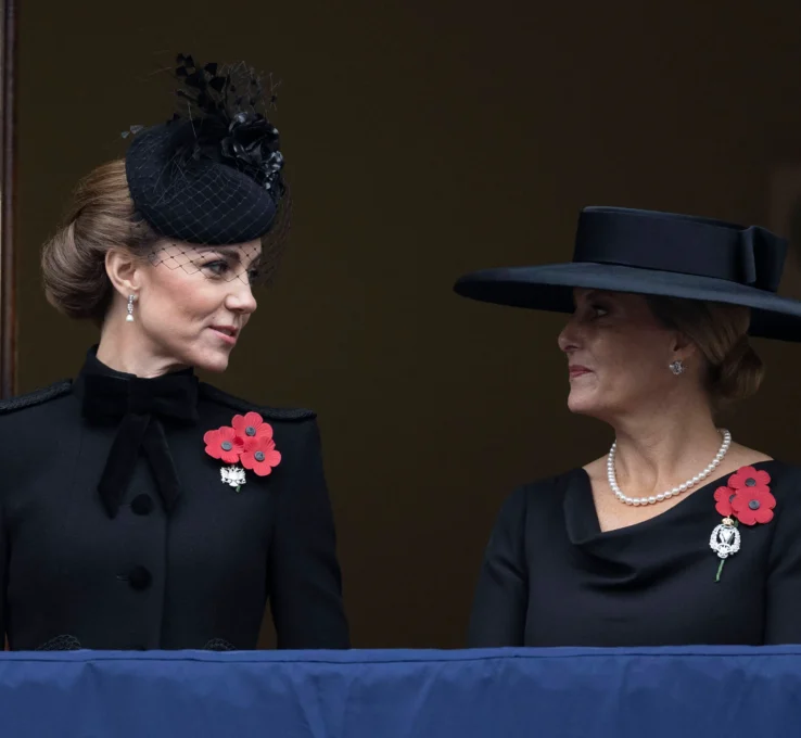 Darüber sprachen Prinzessin Kate und Herzogin Sophie auf dem Balkon