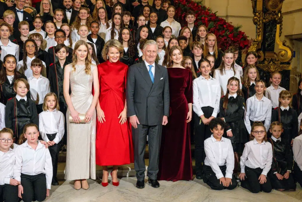 Belgische Royals Mode Weihnachtskonzert 2024