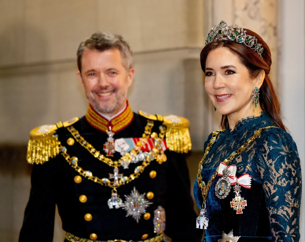 Königin Mary und König Frederik beim Neujahrsempfang 2025