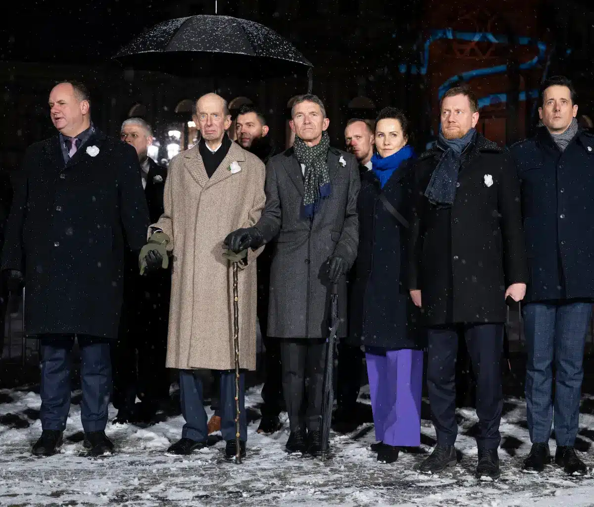 Der Herzog von Kent 2025 in Dresden