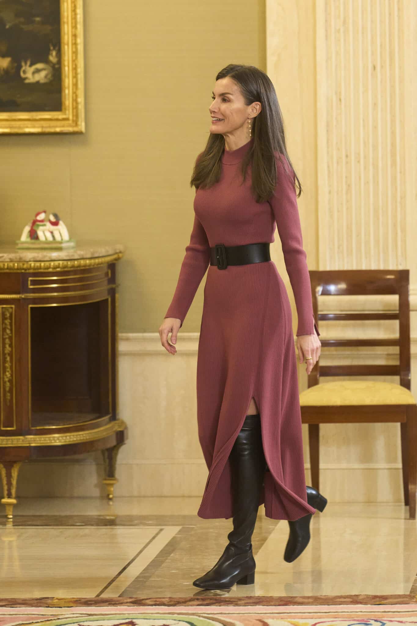 Königin Letizia von Spanien mit gewagtem Outfit