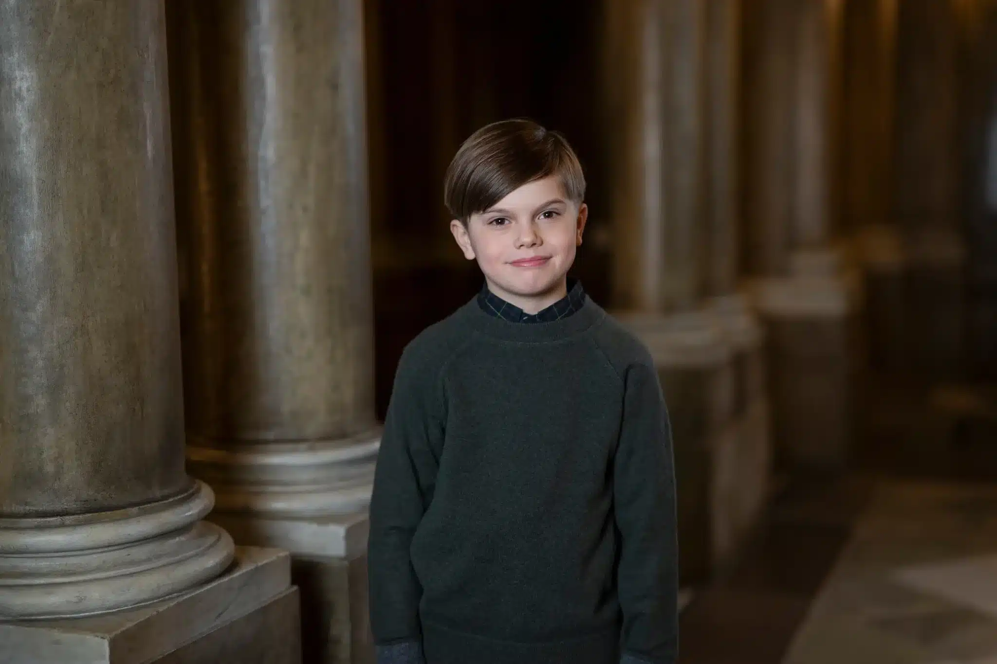 Prinz Oscar auf dem offiziellen Foto zu seinem 9. Geburtstag