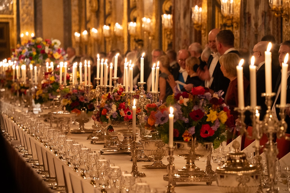 Repräsentationsdinner im schwedischen Königshaus