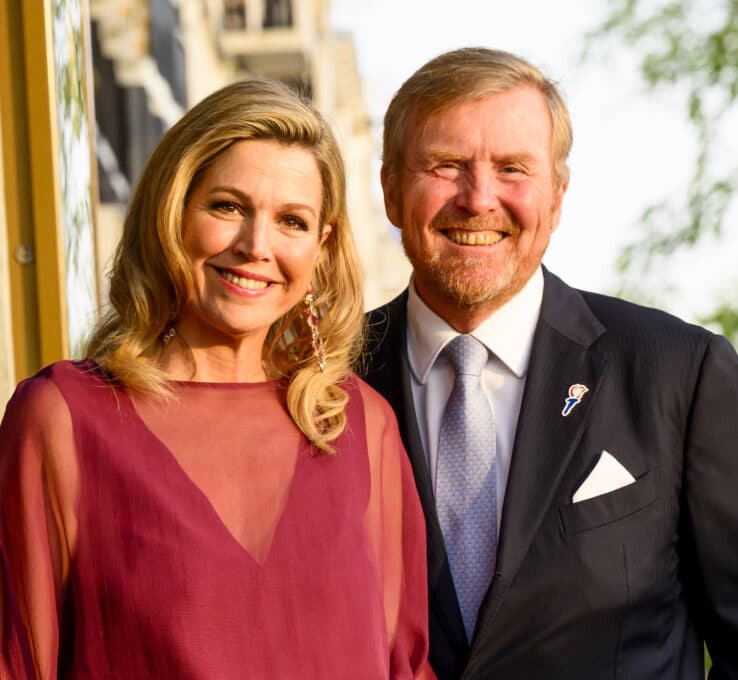 Königin Maxima und König Willem-Alexander der Niederlande erfahren gute Nachrichten